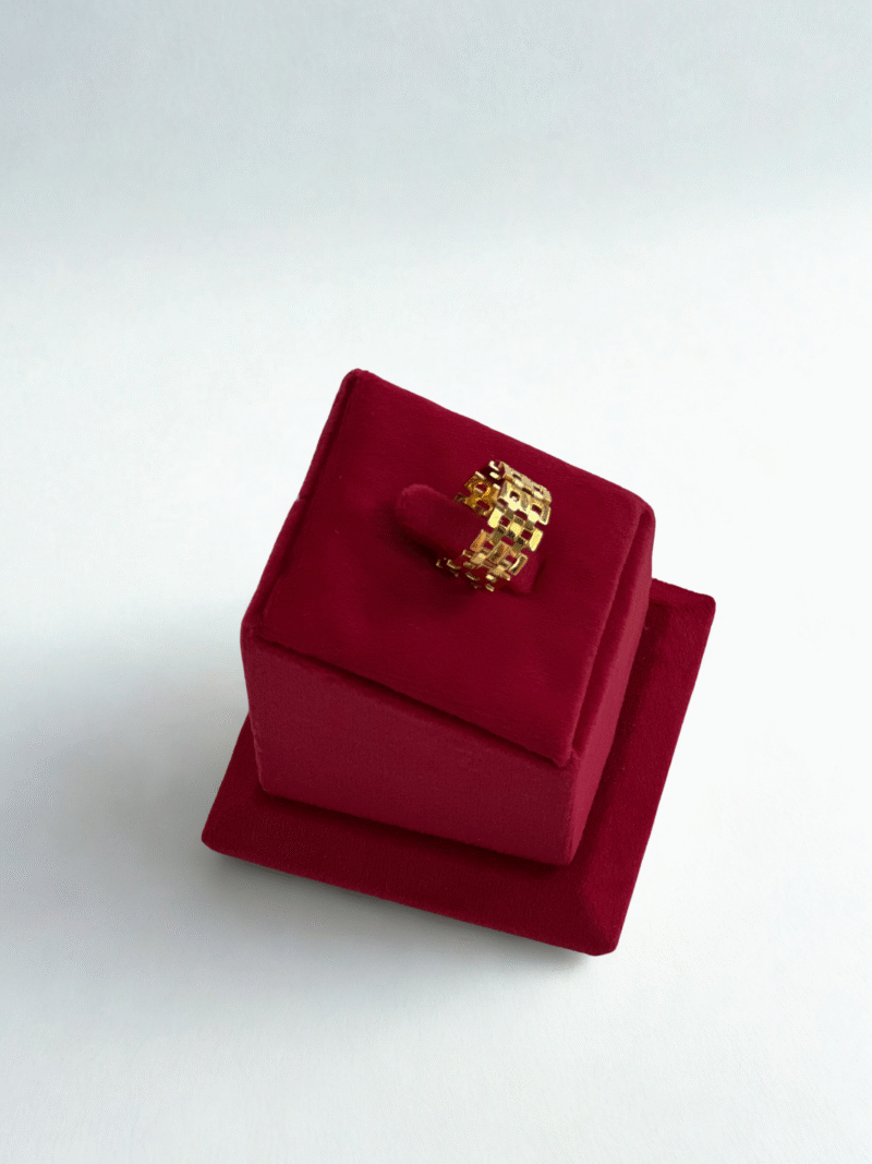 Golden Lattice Ring